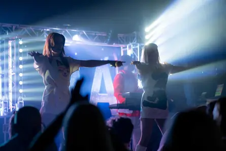 ABBA tribute act Kiss The Teacher