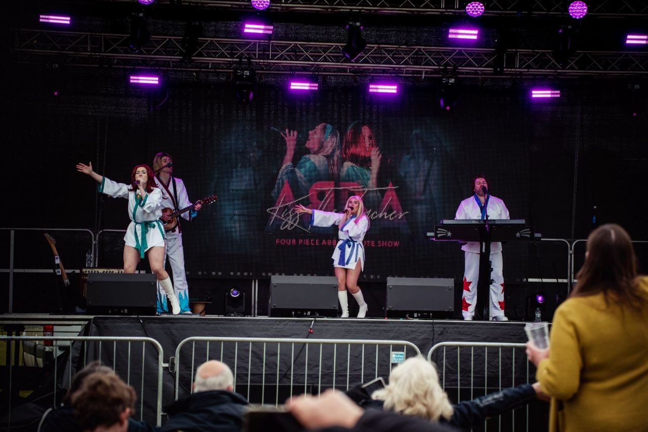 ABBA Tribute band Kiss the Teacher for LBTQ+ events