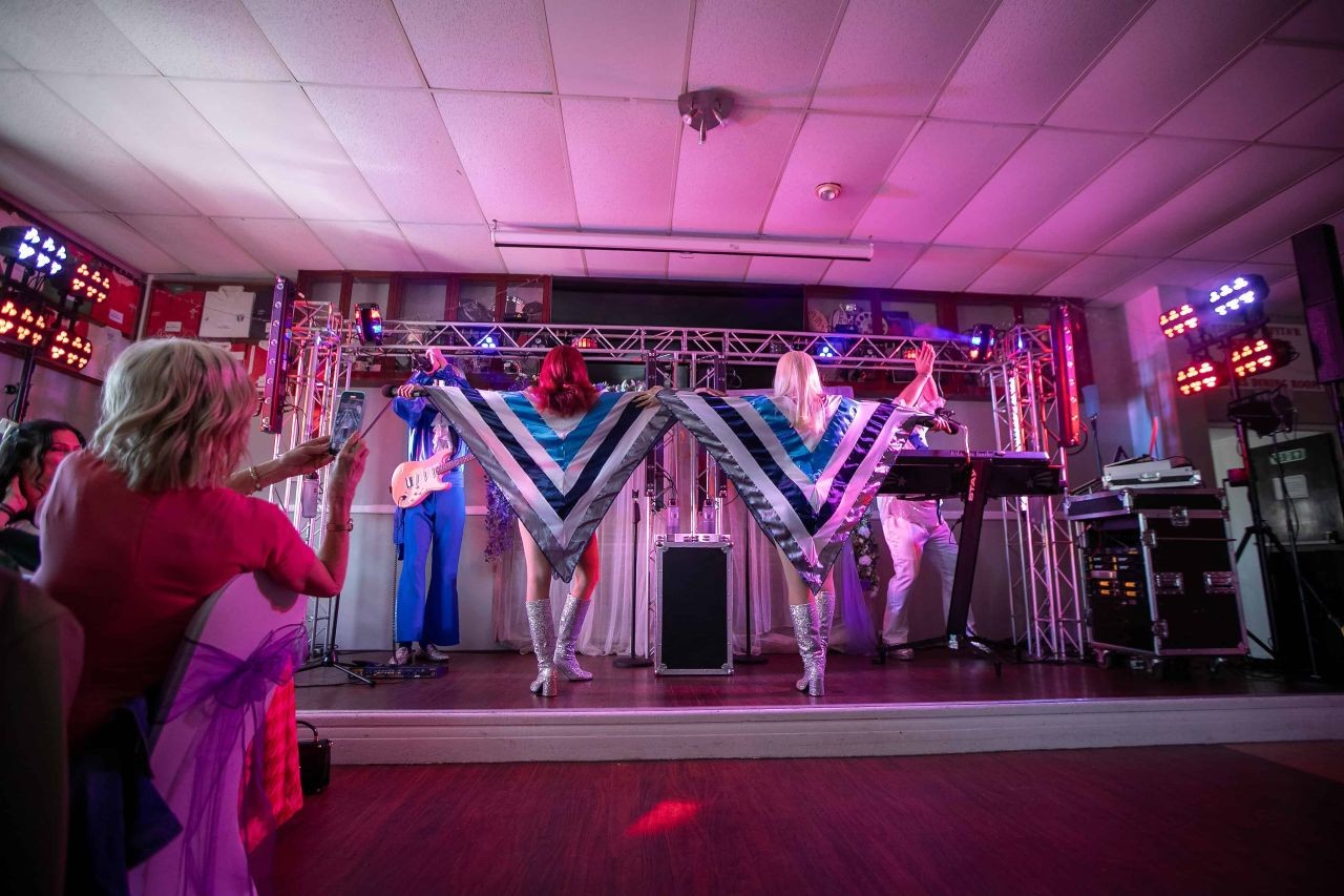 abba live tribute band Kiss the Teacher