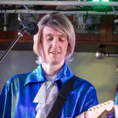 Kiss The Teacher ABBA tribute band at Llandovery Rfc Ladies Day 2025 
