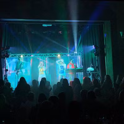 Kiss The Teacher ABBA Tribute band at Settle Victoria Hall October 2024