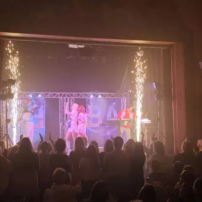 Kiss The Teacher ABBA Tribute band at Settle Victoria Hall October 2024
