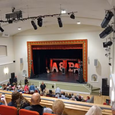 4Kiss The Teacher ABBA tribute band at Dereham Memorial Hall April 2025 