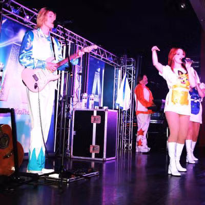 Kiss the Teacher ABBA Tribute at Kesgrave Community Centre March 2024