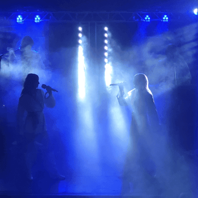 Kiss the Teacher ABBA Tribute at Sedburgh June 2023 photo by Dylan Reynolds Photography