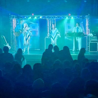 Kiss the Teacher ABBA Tribute at Axminster Guildhall March 2024