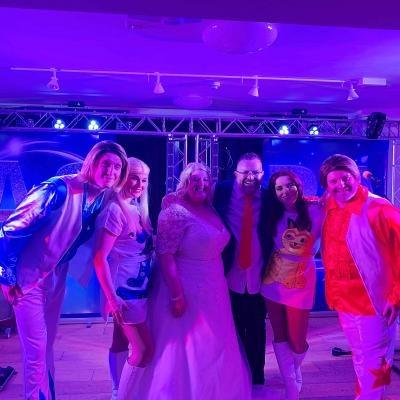 Kiss the Teacher ABBA Tribute at The Muse, Brecon Feb 2024