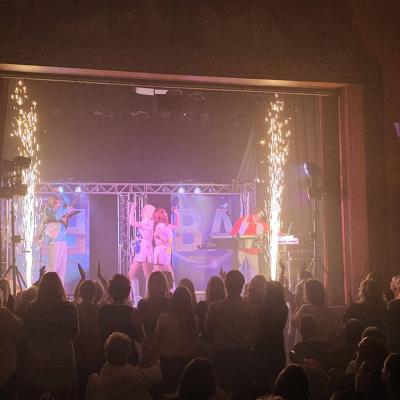 Kiss The Teacher ABBA Tribute band at Settle Victoria Hall October 2024