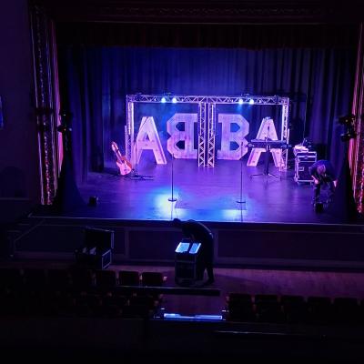 4Kiss The Teacher ABBA tribute band at Dereham Memorial Hall April 2025 