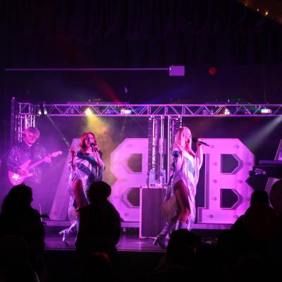 Kiss The Teacher ABBA tribute band at Kesgrave Community centre March 2026