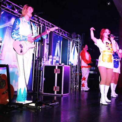 Kiss the Teacher ABBA Tribute at Kesgrave Community Centre March 2024