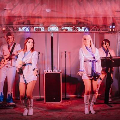 Kiss the Teacher ABBA tribute Live at Great Dawley