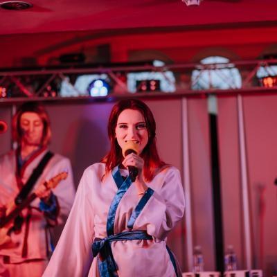 Kiss the Teacher ABBA tribute Frida